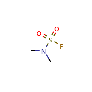 Chemical structure of Dimethylsulfamoyl fluoride , CAS 354-44-9, AChemBlock X207852