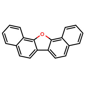 Chemical structure of Dinaphtho[1,2-b:2',1'-d]furan , CAS 239-69-0, AChemBlock X207854