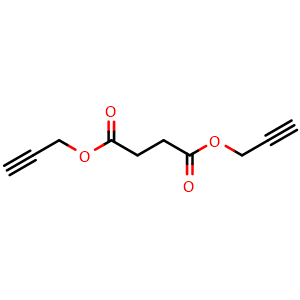 Chemical structure of Diprop-2-Ynyl Butanedioate , CAS 4580-40-9, AChemBlock X207856