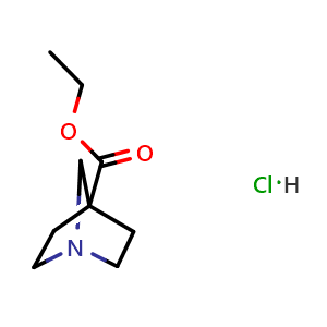 ethyl 1-azabicyclo[2.2.1]heptane-4-carboxylate hydrochloride