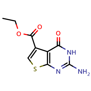 ethyl 2-amino-4-oxo-3,4-dihydrothieno[2,3-d]pyrimidine-5-carboxylate