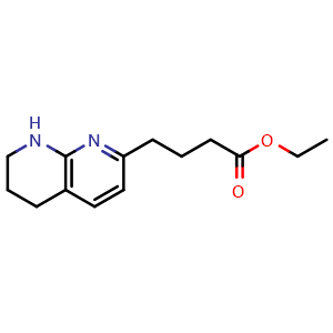 Ethyl 4-(5,6,7,8-Tetrahydro-1,8-naphthyridin-2-yl)butanoate