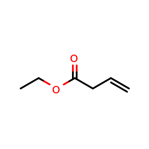 Chemical structure of Ethyl but-3-enoate , CAS 1617-18-1, AChemBlock X208038