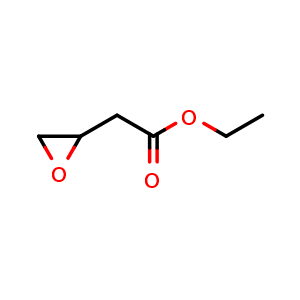 Chemical structure of Ethyl oxiraneacetate , CAS 32223-97-5, AChemBlock X208050