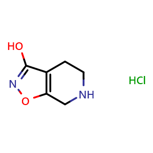 Chemical structure of Gaboxadol hydrochloride , CAS 85118-33-8, AChemBlock X208063