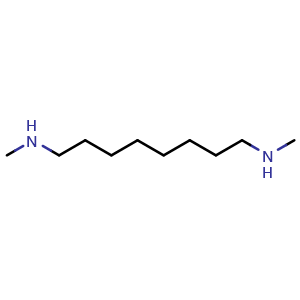 Chemical structure of N1,N8-dimethyloctane-1,8-diamine , CAS 33563-54-1, AChemBlock X208469