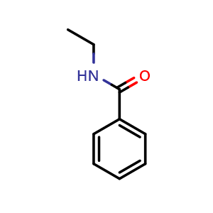 Chemical structure of N-ethylbenzamide , CAS 614-17-5, AChemBlock X208496