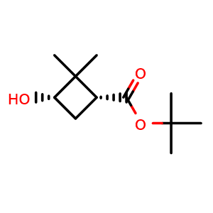 tert-butyl (1R,3S)-3-hydroxy-2,2-dimethylcyclobutane-1-carboxylate
