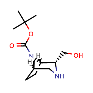 tert-butyl (1S,2R,5R)-2-(hydroxymethyl)-3,8-diazabicyclo[3.2.1]octane-8-carboxylate