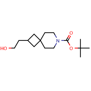 tert-butyl 2-(2-hydroxyethyl)-7-azaspiro[3.5]nonane-7-carboxylate