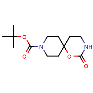 tert-butyl 2-oxo-1-oxa-3,9-diazaspiro[5.5]undecane-9-carboxylate