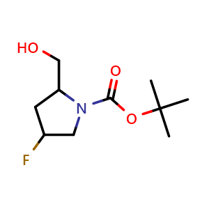 tert-butyl 4-fluoro-2-(hydroxymethyl)pyrrolidine-1-carboxylate