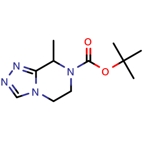 tert-butyl 8-methyl-5,6-dihydro-[1,2,4]triazolo[4,3-a]pyrazine-7(8H)-carboxylate