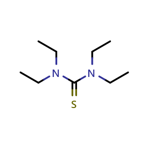 Chemical structure of Tetraethylthiourea , CAS 4274-15-1, AChemBlock X208813