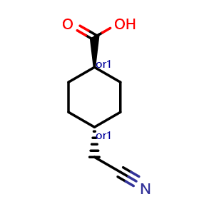 trans-4-(Cyanomethyl)cyclohexanecarboxylic acid