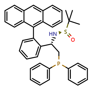 [S(R)]-N-[(1S)-1-[2-(9-Anthracenyl)phenyl]-2-(diphenylphosphino)ethyl]-2-methyl-2-propanesulfinamide