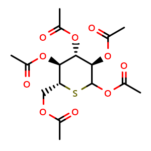 1,2,3,4,6-Penta-O-acetyl-5-thio-D-glucopyranose
