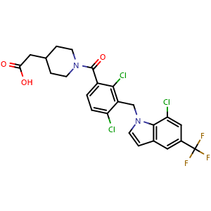Chemical structure of Cedirogant , CAS 2055496-11-0, AChemBlock X209017