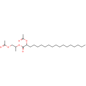 2-(Acetyloxy)octadecanoic acid 1-[(acetyloxy)methyl]ethyl ester