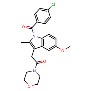 Chemical structure of BML-190 , CAS 2854-32-2, AChemBlock X209069