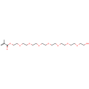 23-Hydroxy-3,6,9,12,15,18,21-heptaoxatricosyl methacrylate