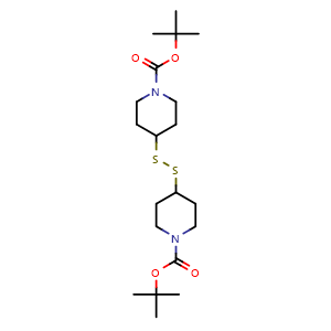 di-tert-butyl 4,4'-disulfanediyldipiperidine-1-carboxylate