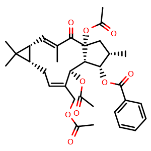 Chemical structure of Euphorbia factor L7b , CAS 93550-95-9, AChemBlock X209260
