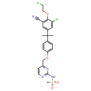 Chemical structure of Masofaniten , CAS 2416716-62-4, AChemBlock X209297