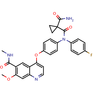 Chemical structure of Zanzalintinib , CAS 2367004-54-2, AChemBlock X209305