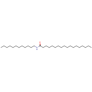 Chemical structure of N-Dodecyloctadecanamide , CAS 50354-87-5, AChemBlock X209335