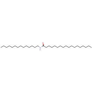 Chemical structure of N-Tetradecyloctadecanamide , CAS 146177-66-4, AChemBlock X209339