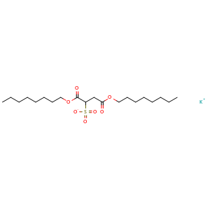 Potassium dioctyl sulfosuccinate