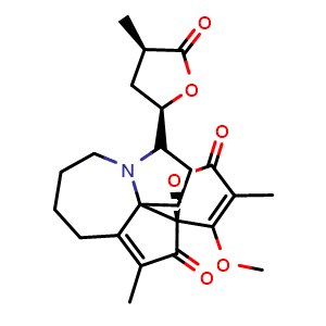 Chemical structure of Protostemotinine , CAS 169534-85-4, AChemBlock X209356