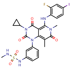 Chemical structure of Trametiglue , CAS 2666940-97-0, AChemBlock X209399