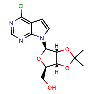 ((3aR,4R,6R,6aR)-6-(4-chloro-7H-pyrrolo[2,3-d]pyrimidin-7-yl)-2,2-dimethyltetrahydrofuro[3,4-d][1,3]dioxol-4-yl)methanol
