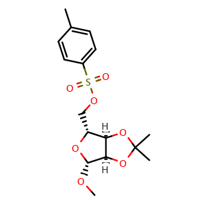((3aR,4R,6R,6aR)-6-methoxy-2,2-dimethyltetrahydrofuro[3,4-d][1,3]dioxol-4-yl)methyl 4-methylbenzenesulfonate