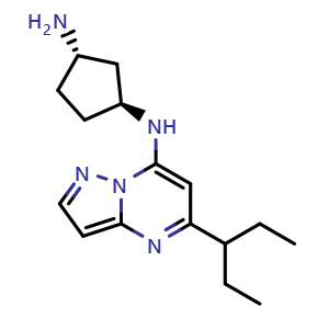 Chemical structure of KB-0742 , CAS 2416873-83-9, AChemBlock X209424