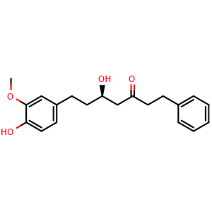 (5R)-5-hydroxy-7-(4''-hydroxy-3''-methoxyphenyl)-1-phenyl-3-heptanone