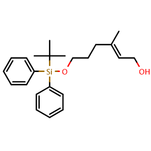 (E)-6-((tert-butyldiphenylsilyl)oxy)-3-methylhex-2-en-1-ol