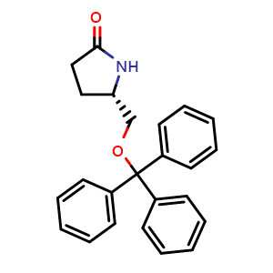 (S)-5-[(Trityloxy)methyl]pyrrolidin-2-one