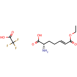(S,E)-2-Amino-7-ethoxy-7-oxo-5-heptenoic acid Trifluoroacetate
