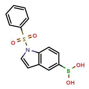 [1-(benzenesulfonyl)indol-5-yl]boronic acid