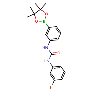 1-(3-Fluorophenyl)-3-(3-(4,4,5,5-tetramethyl-1,3,2-dioxaborolan-2-yl)phenyl)urea