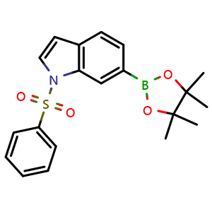 1-(benzenesulfonyl)-6-(4,4,5,5-tetramethyl-1,3,2-dioxaborolan-2-yl)indole