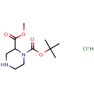 1-(tert-butyl) 2-methyl piperazine-1,2-dicarboxylate hydrochloride