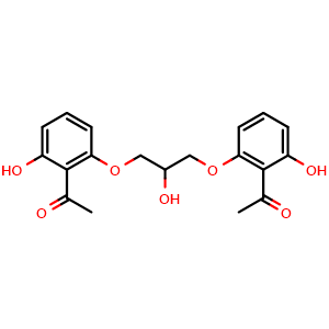 1,1'-[[(2-Hydroxypropane-1,3-diyl)bis(oxy)]bis(2-hydroxy-6,1-phenylene)]diethanone