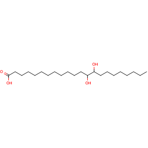 Chemical structure of 13,14-Dihydroxydocosanoic acid , CAS 616-01-3, AChemBlock X209797