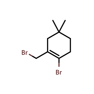 1-bromo-2-(bromomethyl)-4,4-dimethylcyclohex-1-ene
