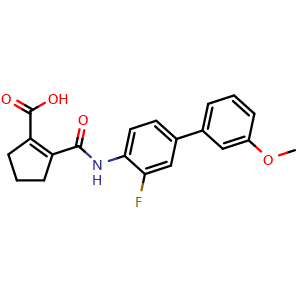 Chemical structure of Vidofludimus , CAS 717824-30-1, AChemBlock X209881