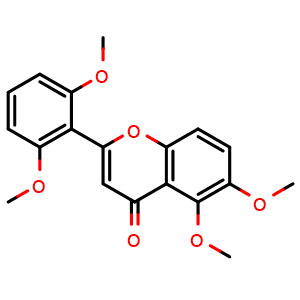 Chemical structure of Zapotin , CAS 14813-19-5, AChemBlock X209903
